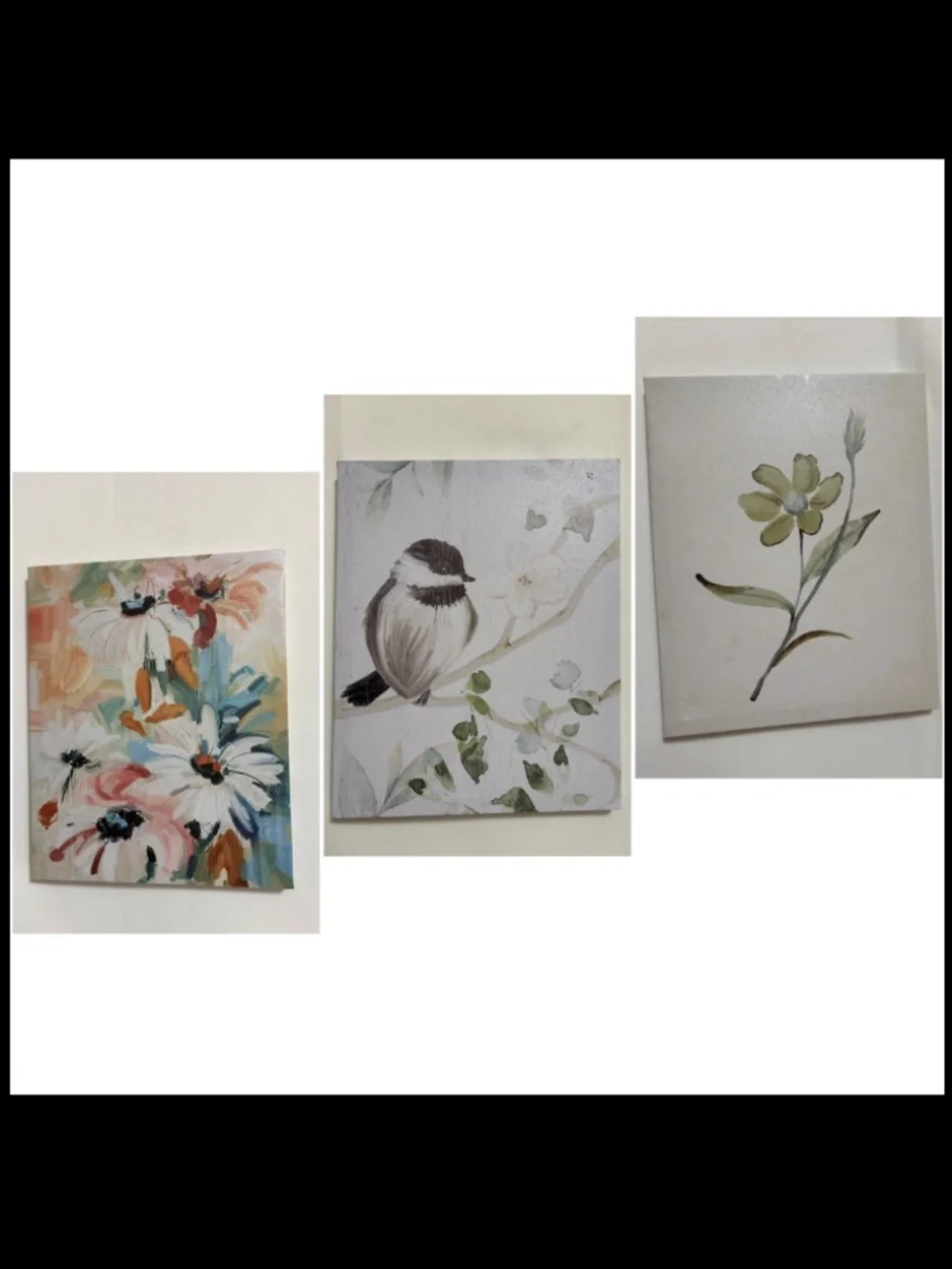 3 canvas Art Wall Decor